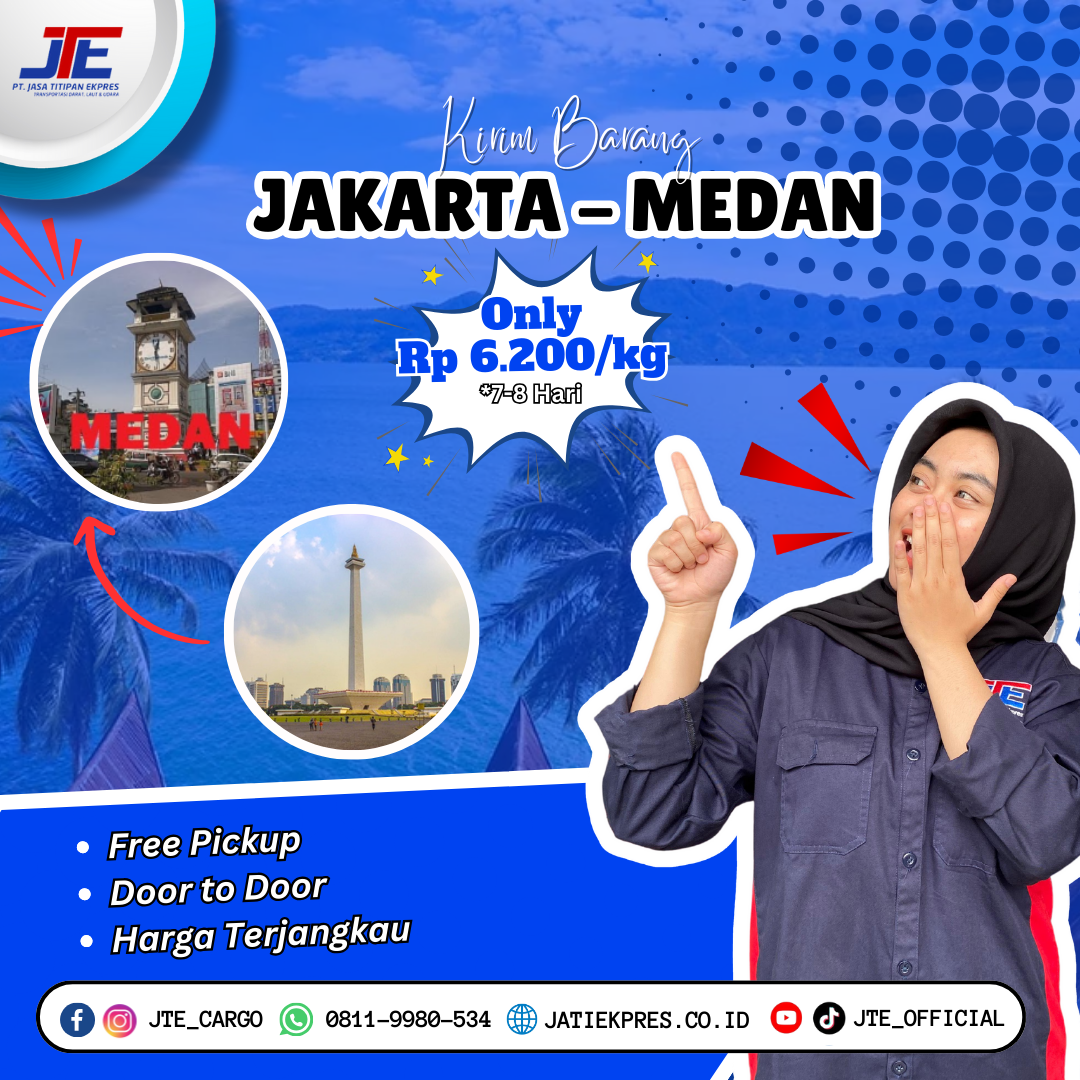 Jasa Pengiriman Barang Jakarta Medan Tarif Super Murah Cepat