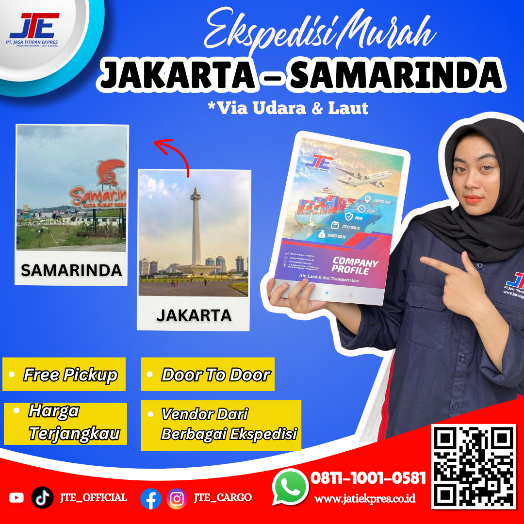 Jasa Ekspedisi Jakarta Ke Samarinda Terpercaya Tarif Bisa Nego