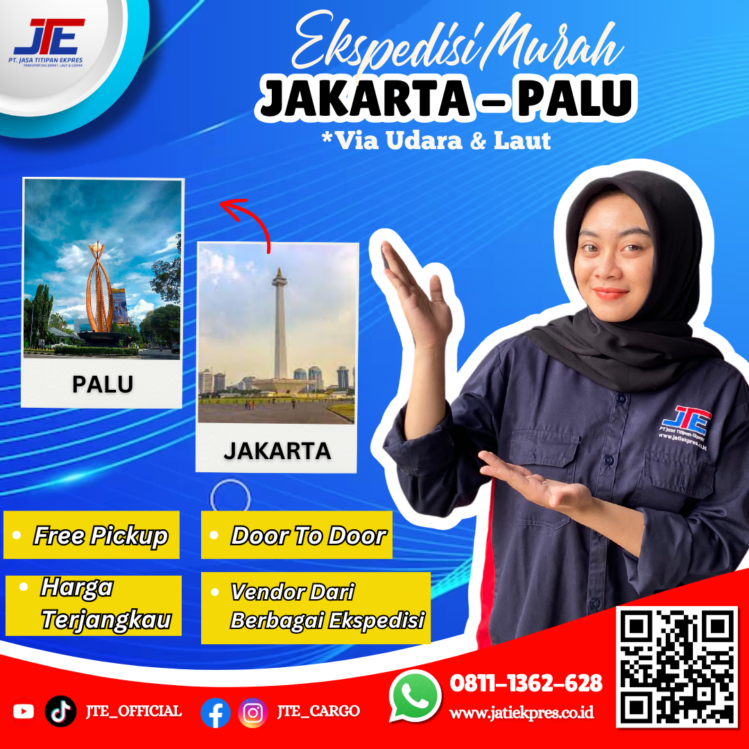 Jasa Ekspedisi Jakarta Ke Palu Pake Jte Aja Cepat Murah Aman