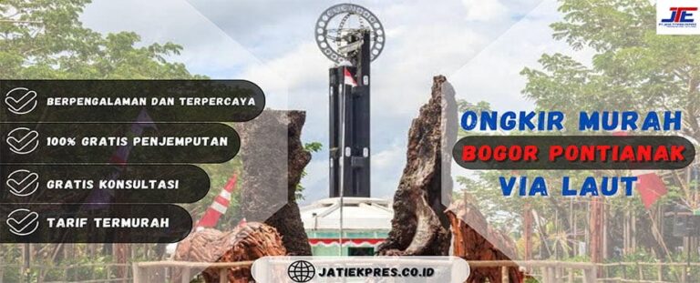 jasa ekspedisi bogor ke pontianak