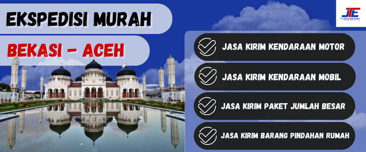 ekspedisi bekasi ke aceh