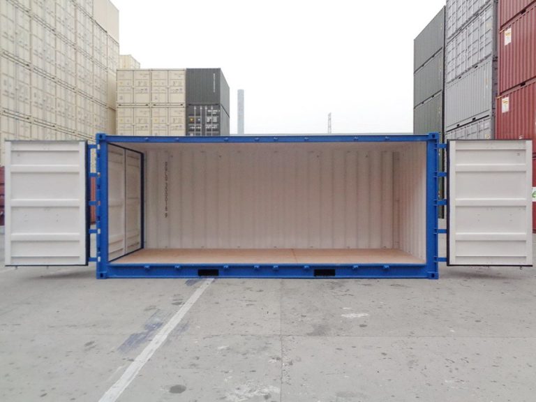 container open side