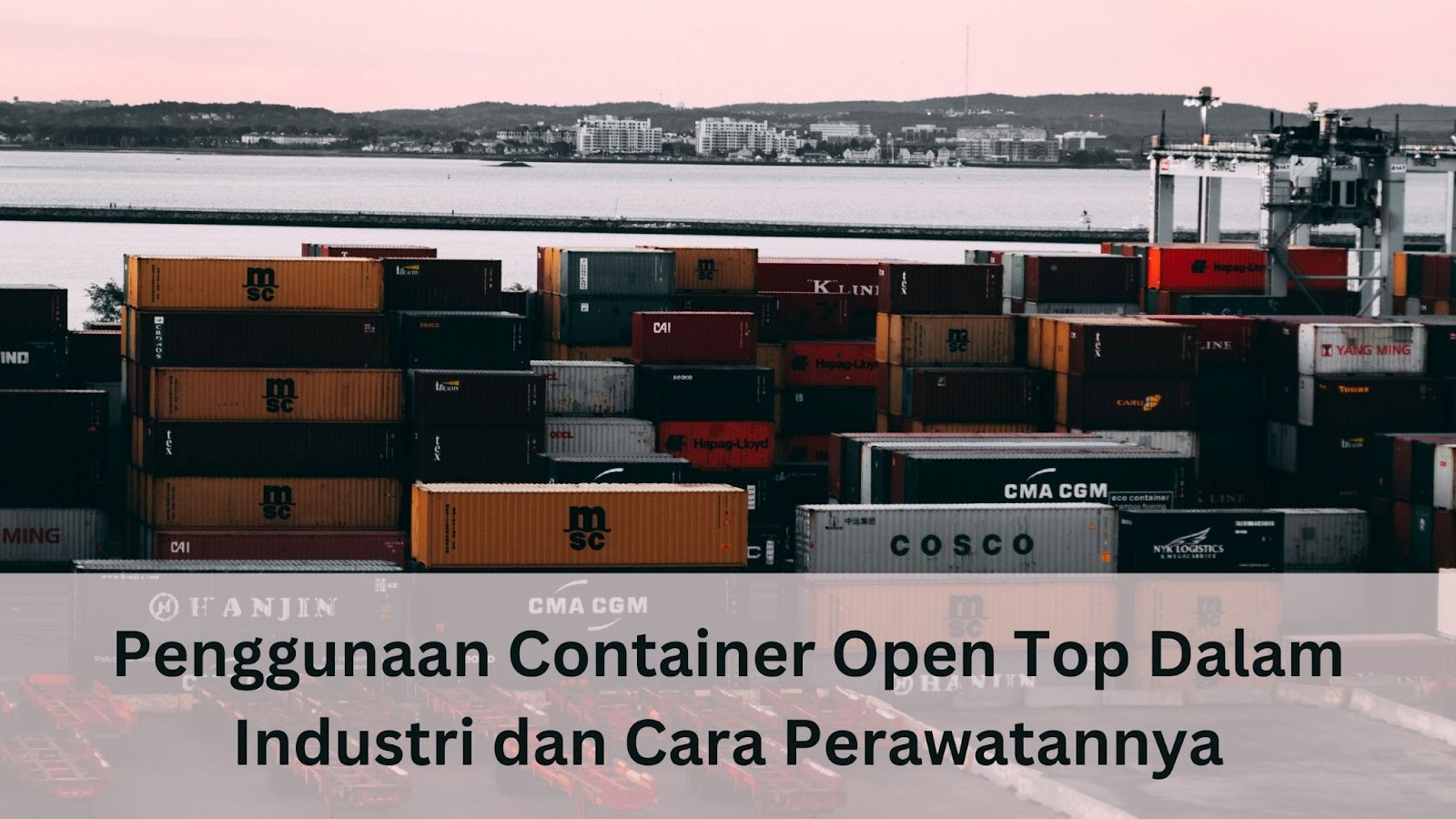 container open top