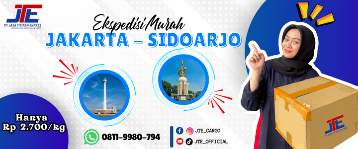 cargo jakarta ke sidoarjo