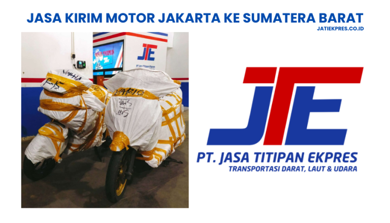 jasa kirim motor jakarta ke sumatera barat