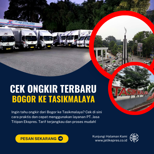 ongkir bogor ke tasikmalaya